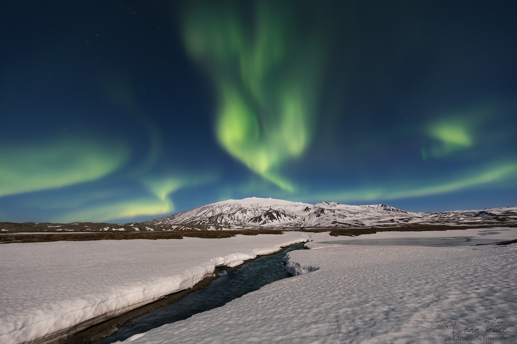 Der Vulkan mit dem grünen Feuer